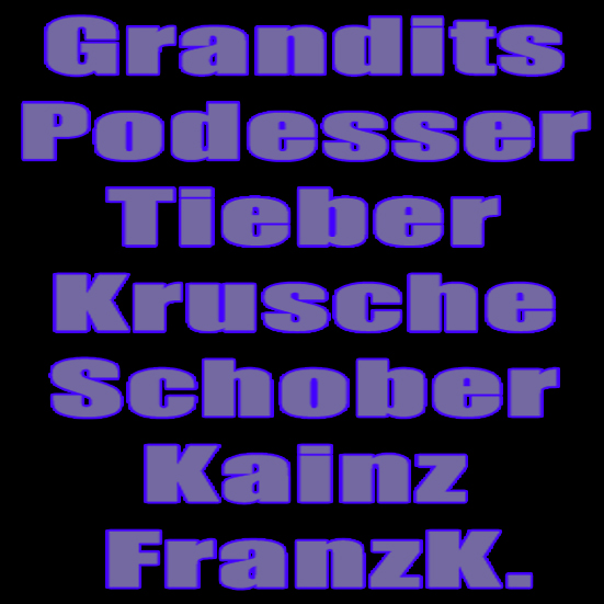 Grandits/Podesser/Tieber/Krusche/Schober/Kainz/FranzK.