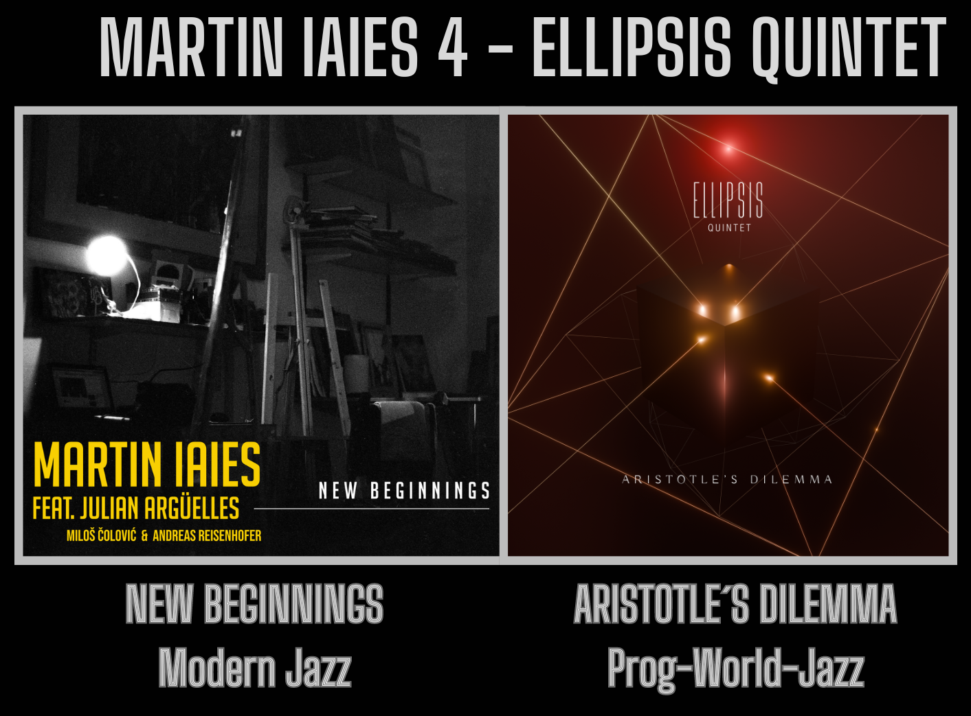 Ellipsis Quintet - Martin Iaies Doppel-CD-Präsentation