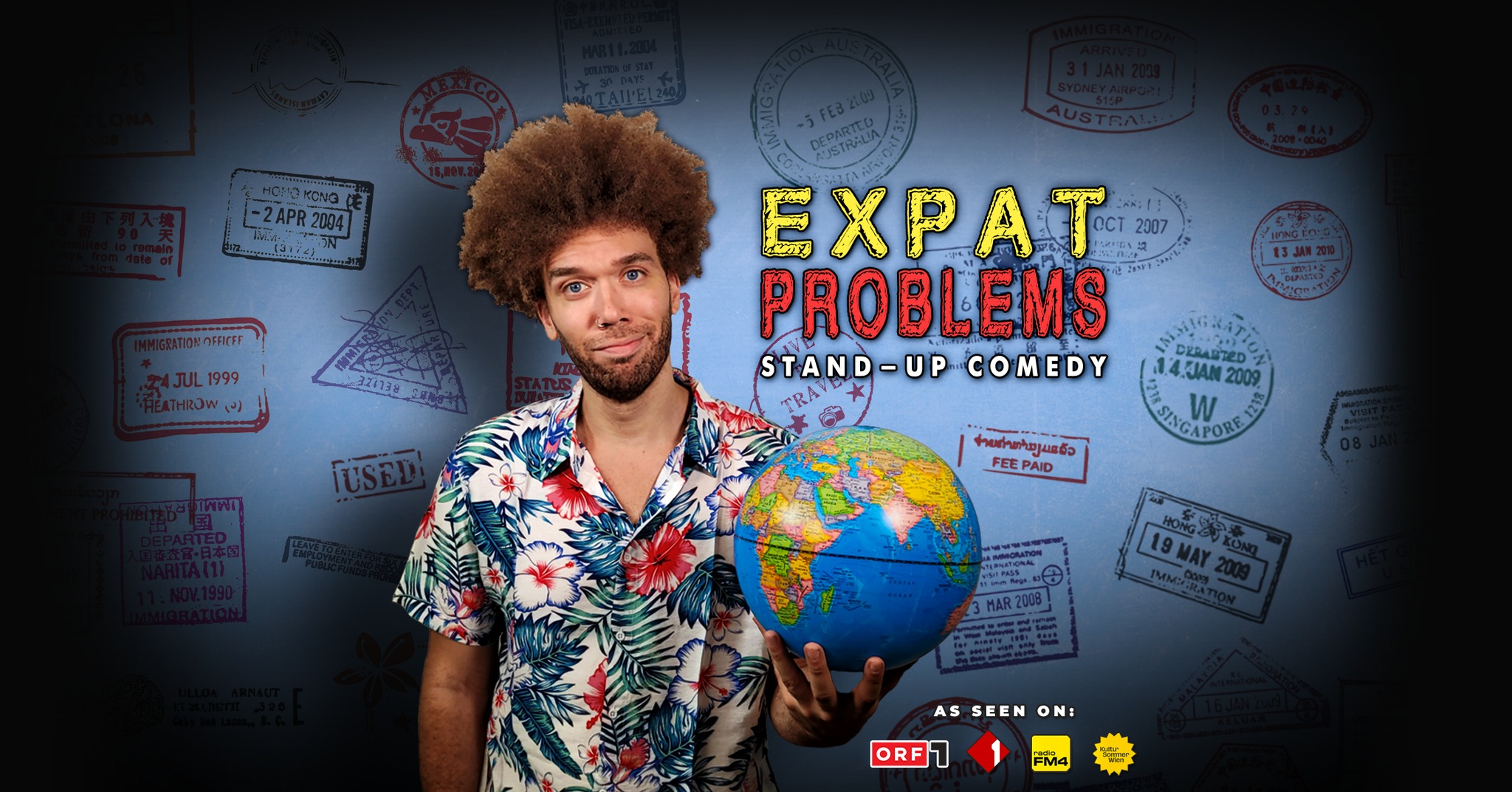 REGINALD BÄRRIS: "Expat Problems" - stand up comedy in English